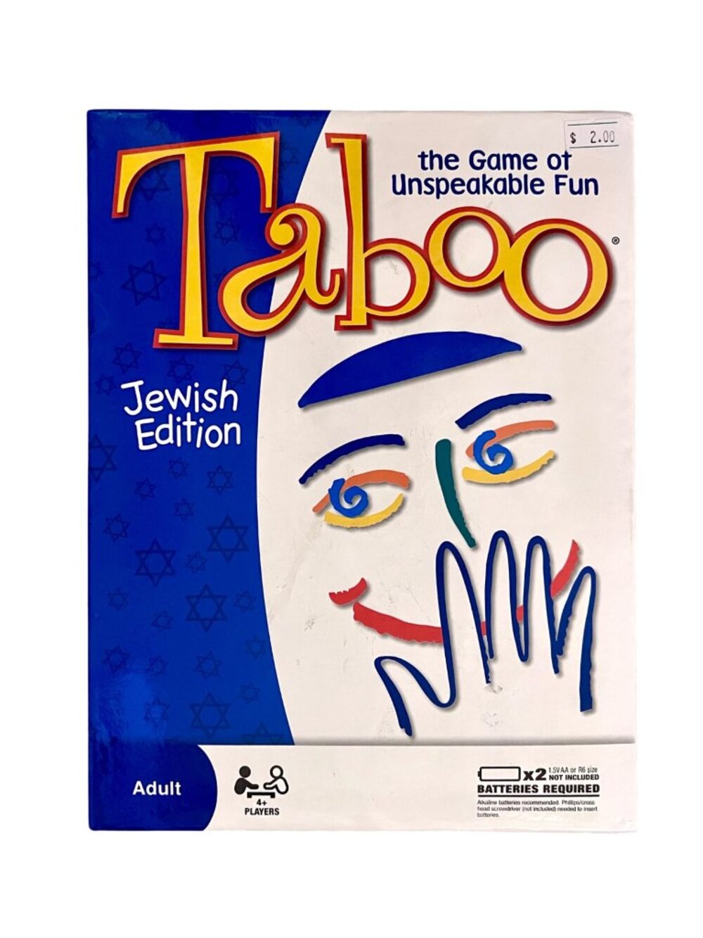 Taboo Game Jewish Edition The Game of Unspeakable Fun Hasbro